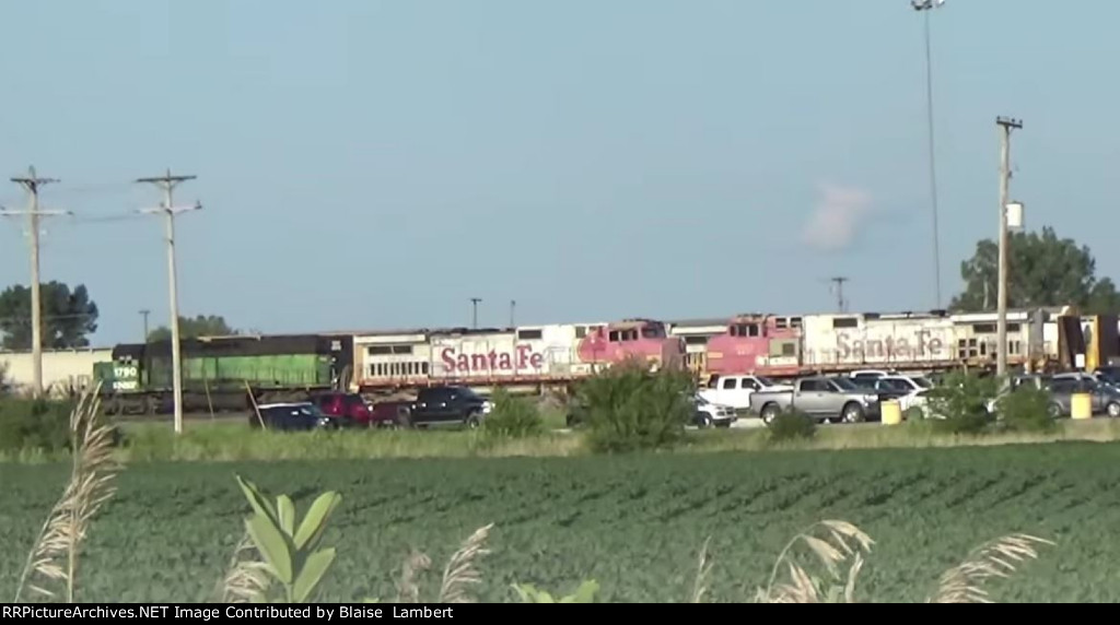 Classic power at the Galesburg yard